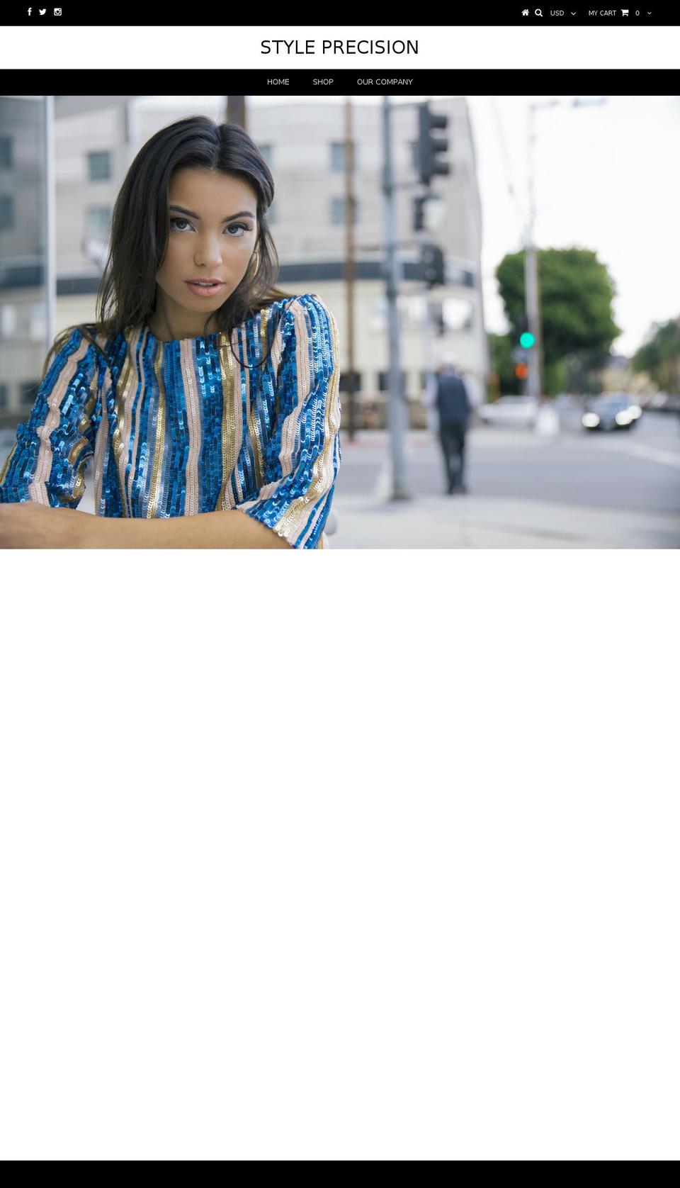 styleprecision.com shopify website screenshot