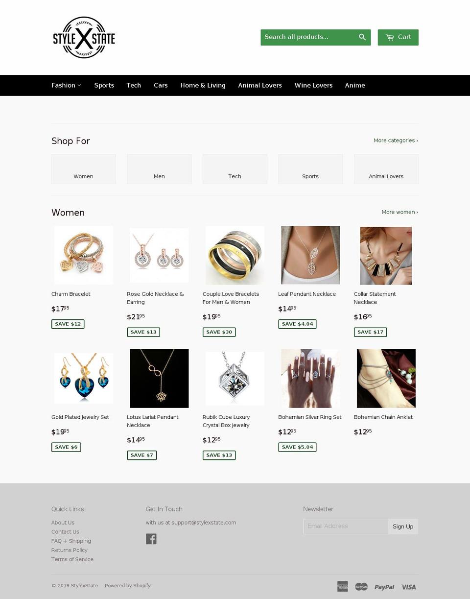 styles28.com shopify website screenshot