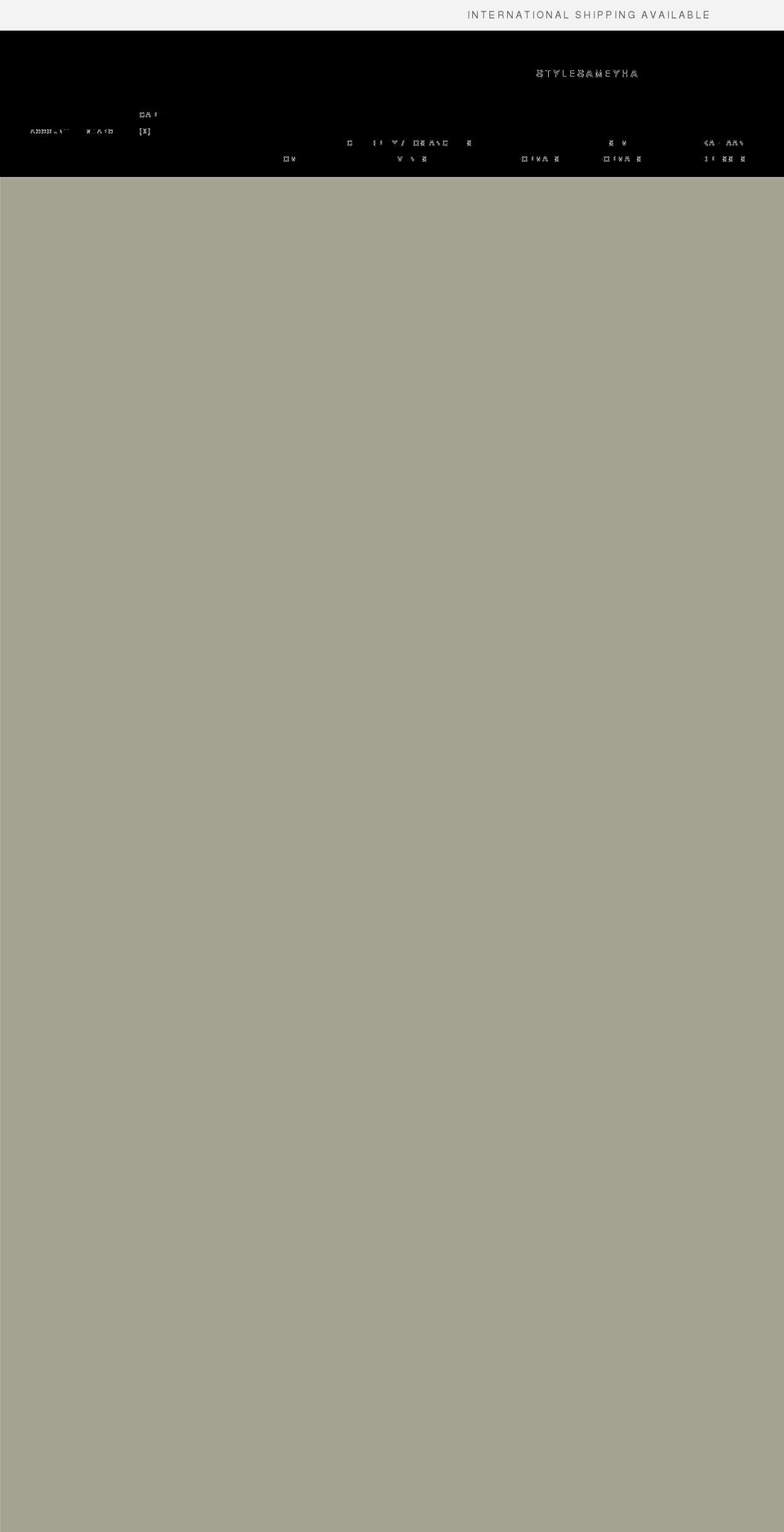 stylesameyha.com shopify website screenshot