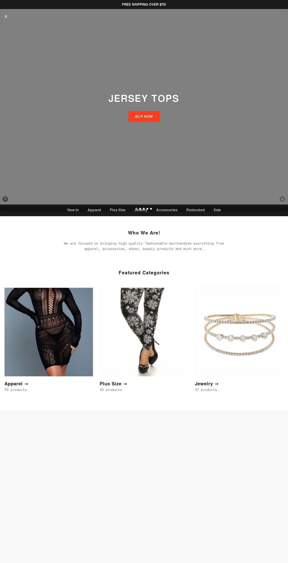 stylesbycurtboutiques.com shopify website screenshot