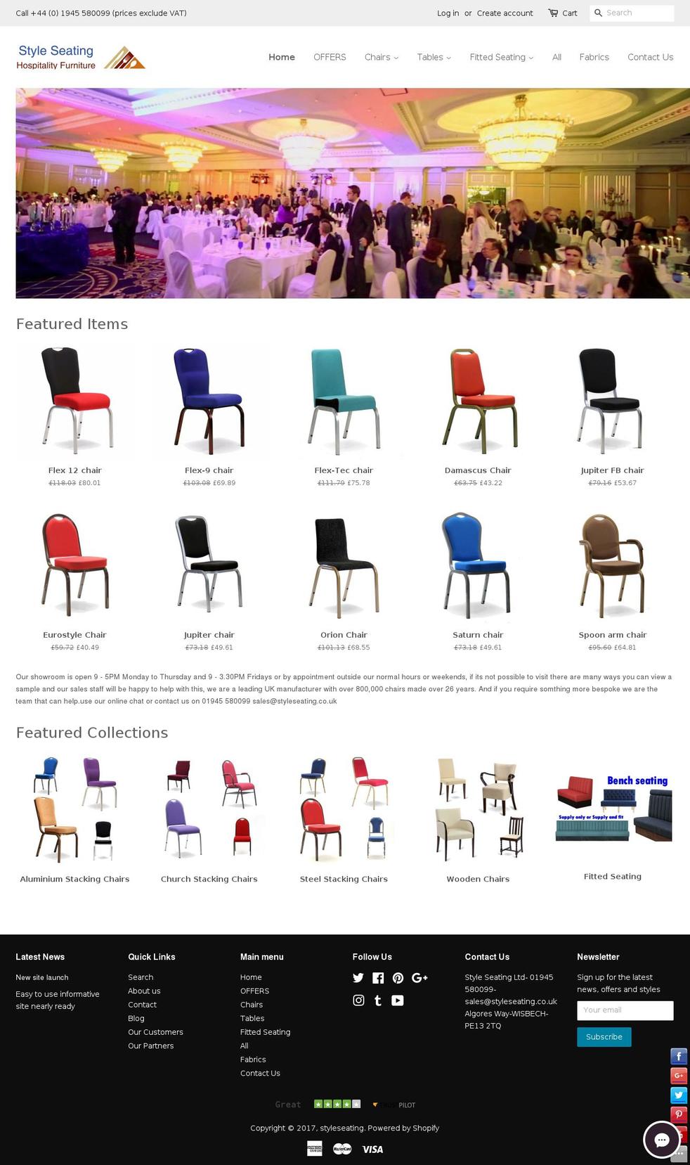 styleseating.eu shopify website screenshot