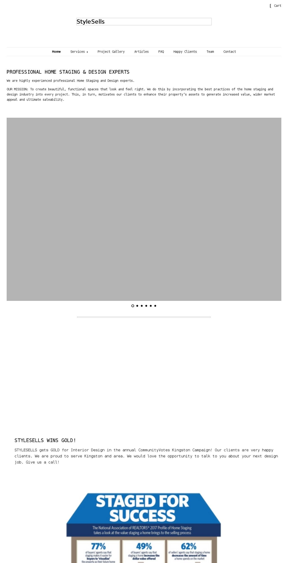 stylesells.ca shopify website screenshot