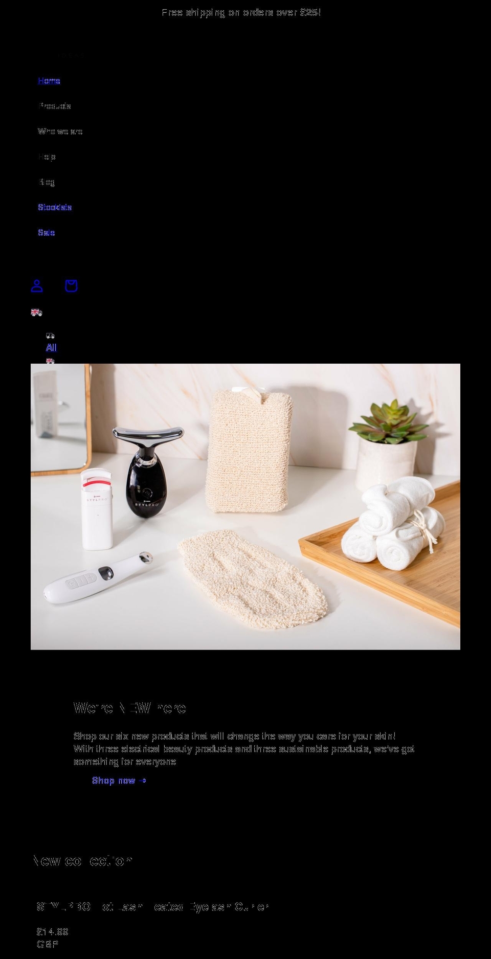 stylesmile.co.uk shopify website screenshot