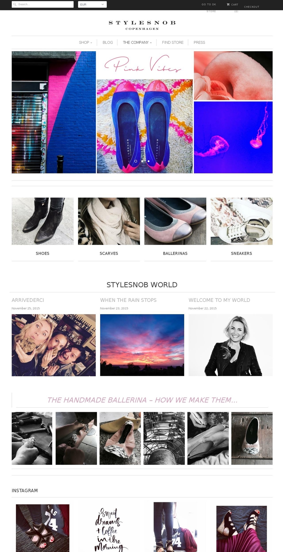 stylesnob.de shopify website screenshot