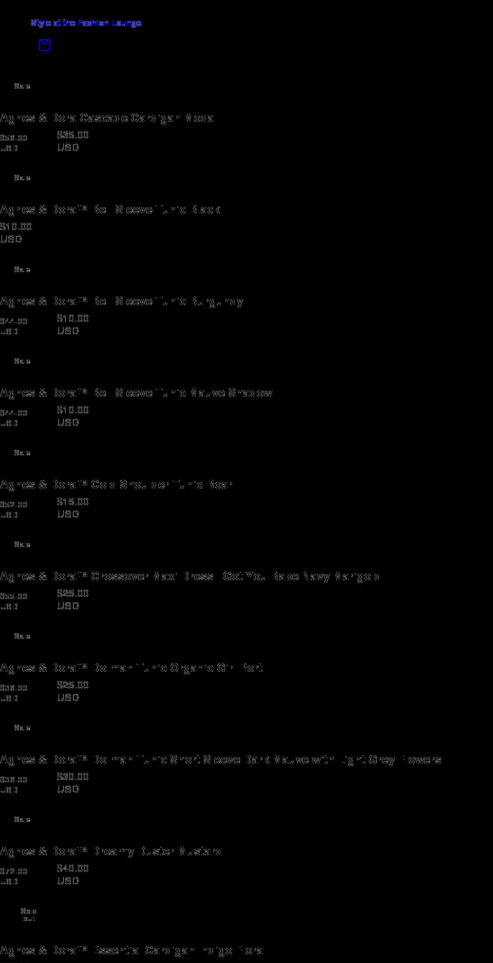 styleswithsue.com shopify website screenshot