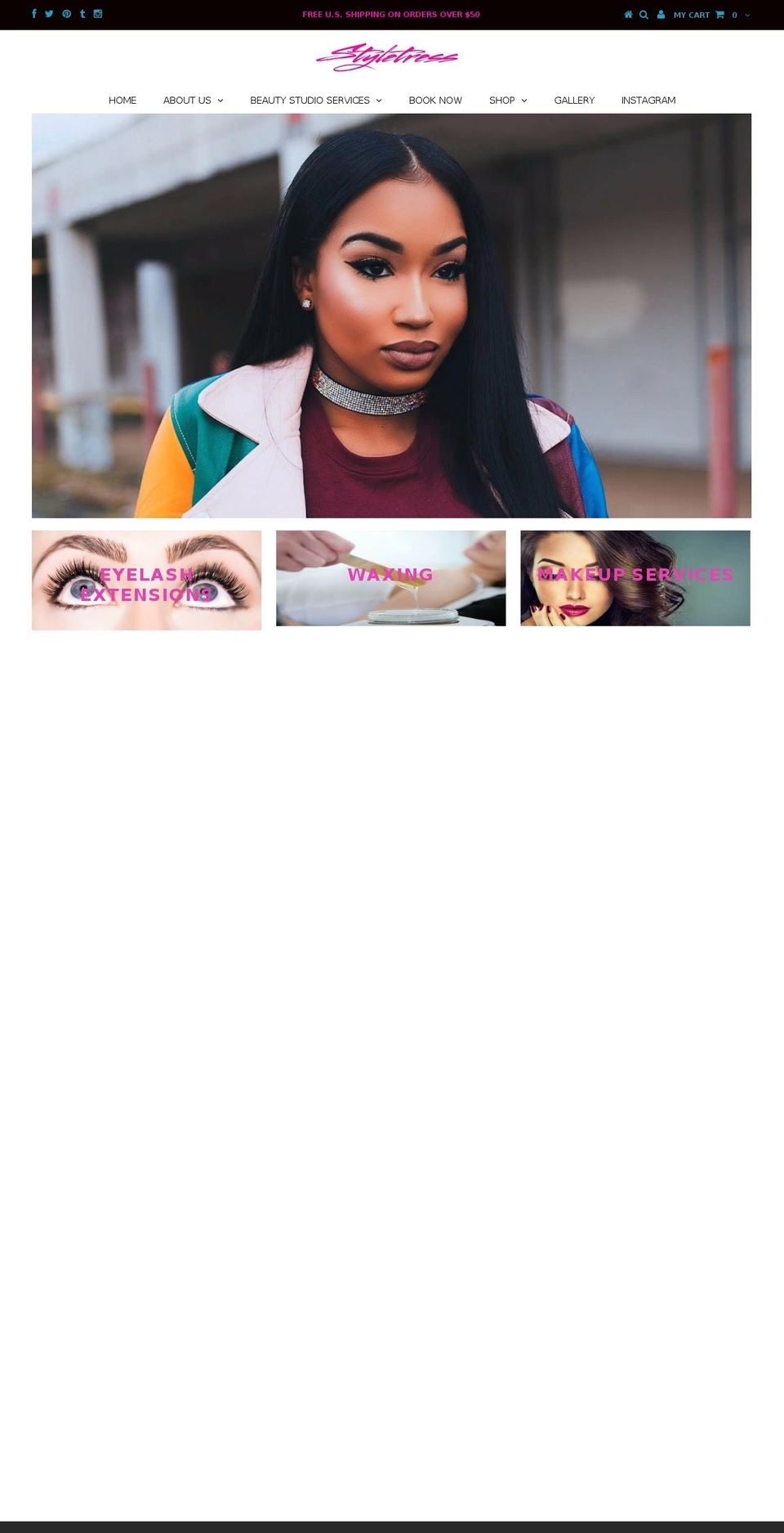 styletress.com shopify website screenshot