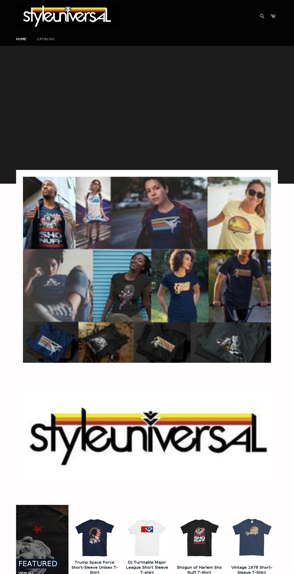 styleuniversal.net shopify website screenshot