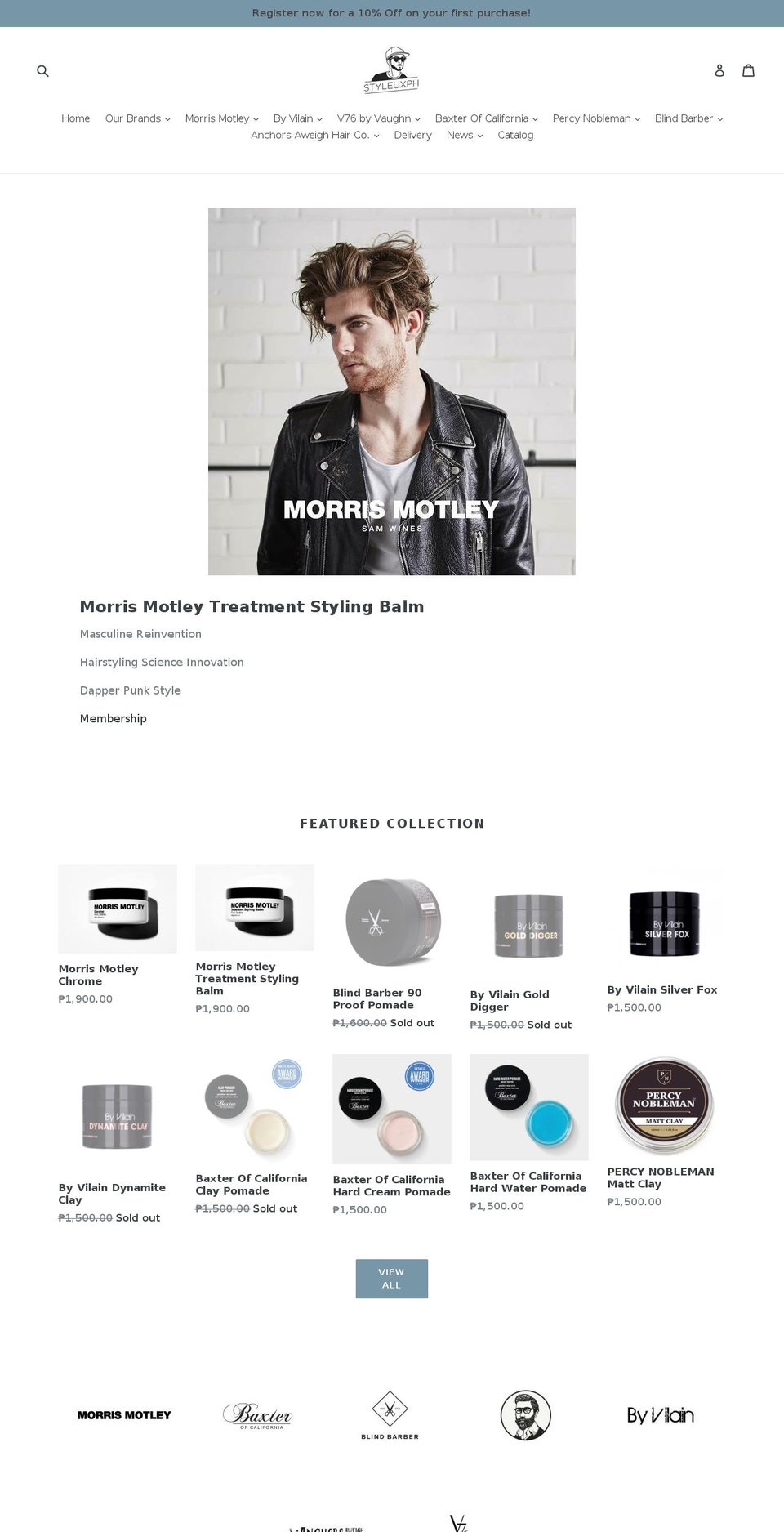 styleuxph.com — Shopify storefront screenshot
