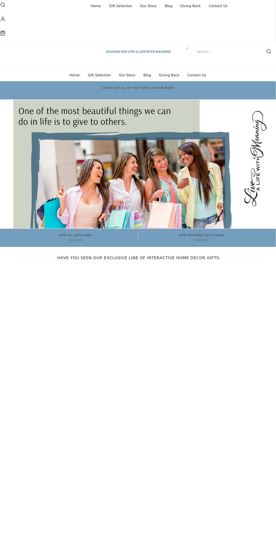 stylewithmeaning.com shopify website screenshot