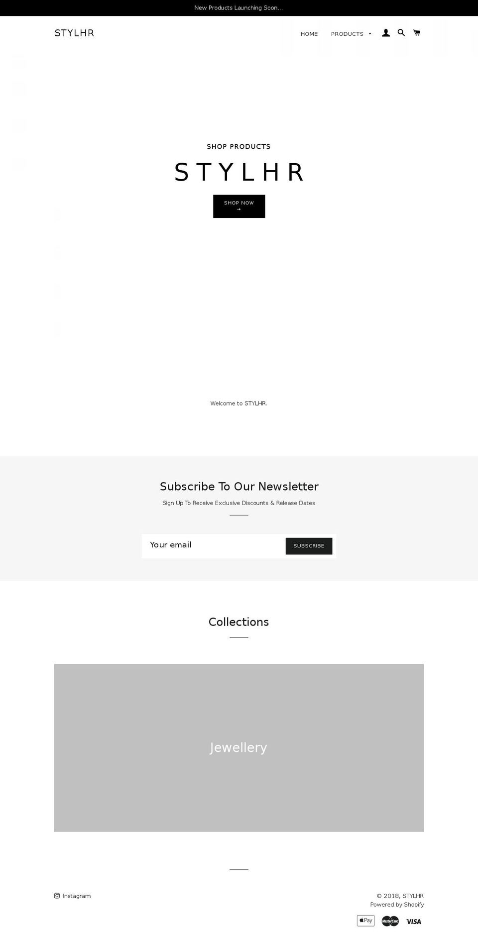 stylhr.com — Shopify storefront screenshot