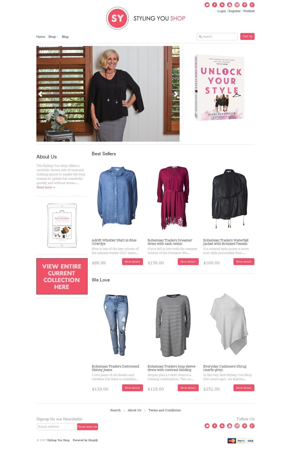 styling-you.myshopify.com shopify website screenshot