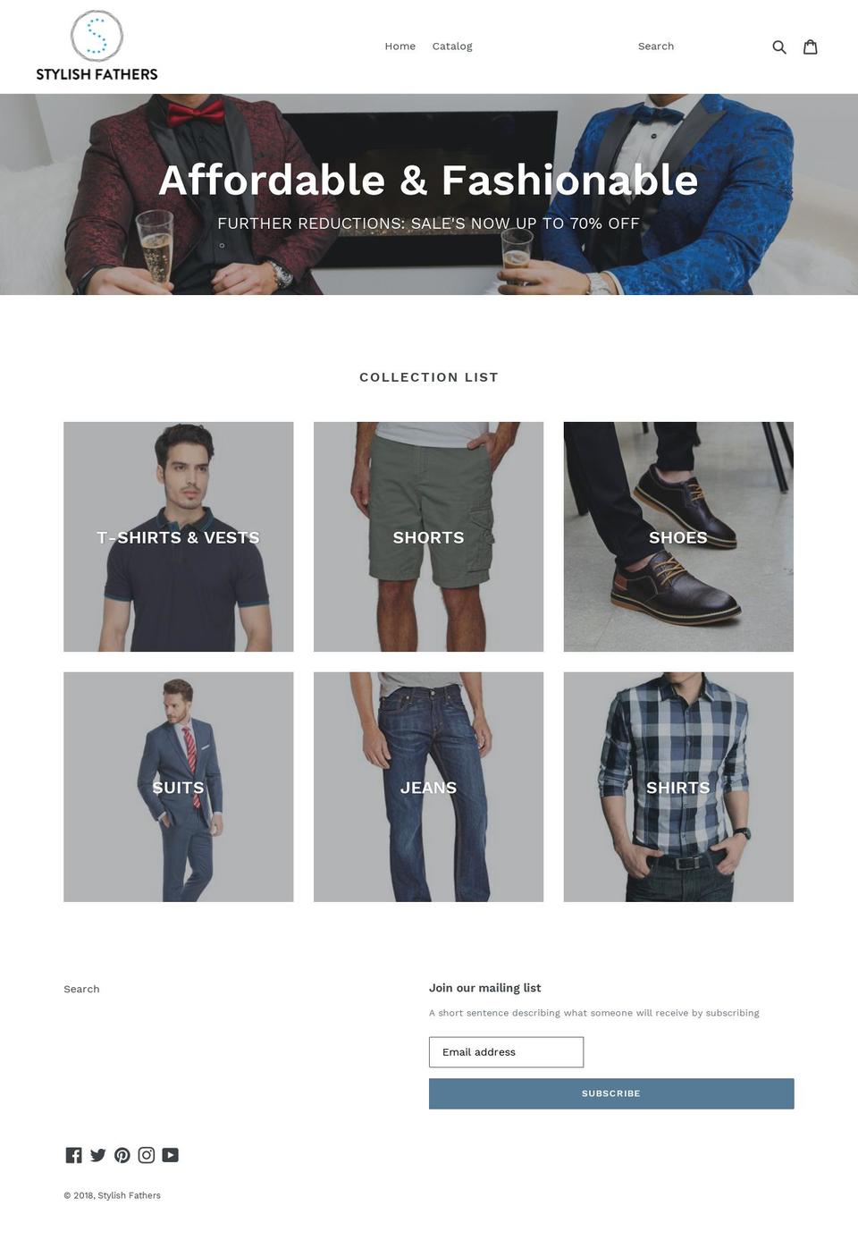 stylishfathers.com — Shopify storefront screenshot