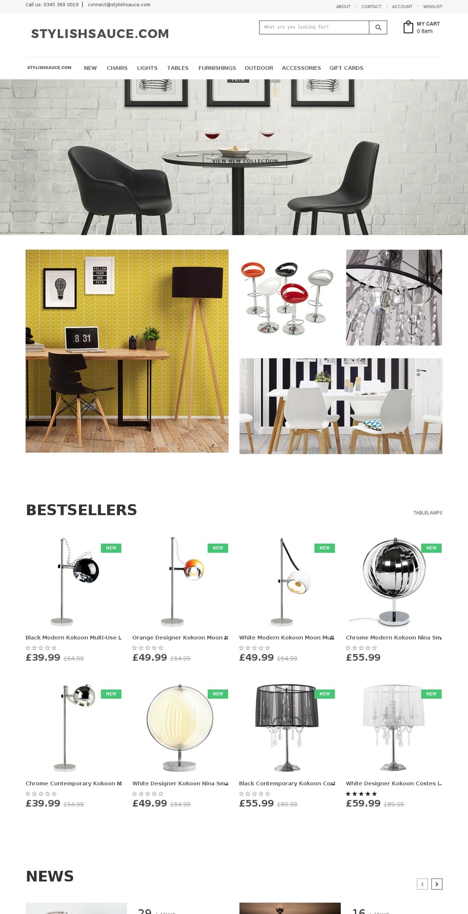 stylishsauce.com shopify website screenshot