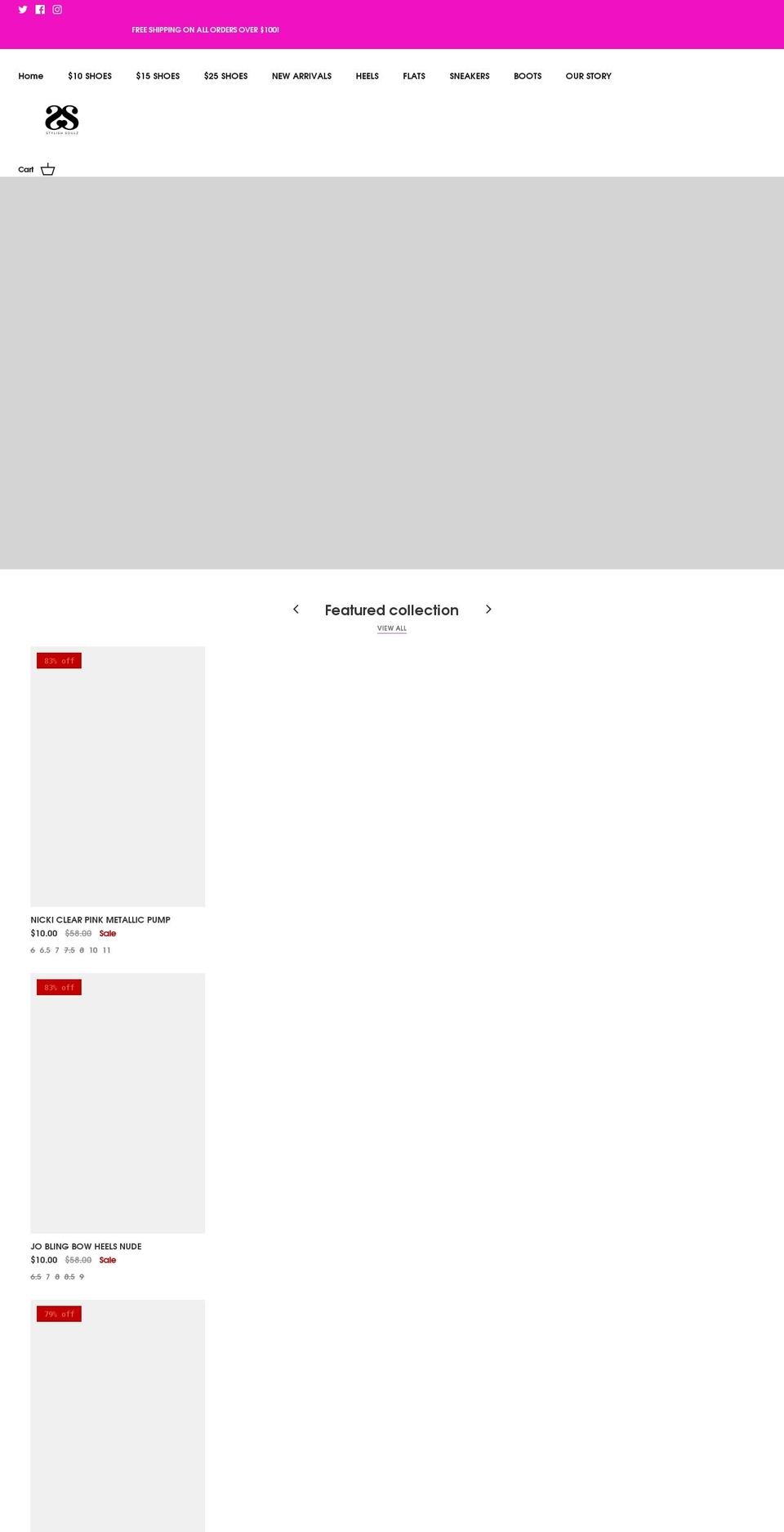 stylishsoulz.com shopify website screenshot