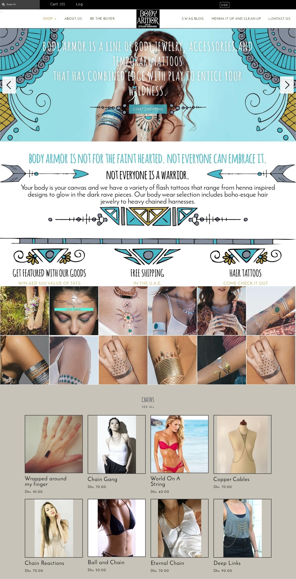 stylishwarriors.com shopify website screenshot