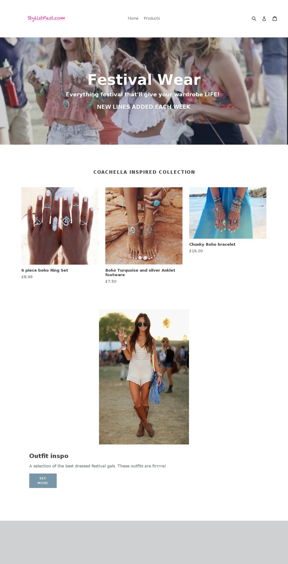 stylistfest.com — Shopify storefront screenshot