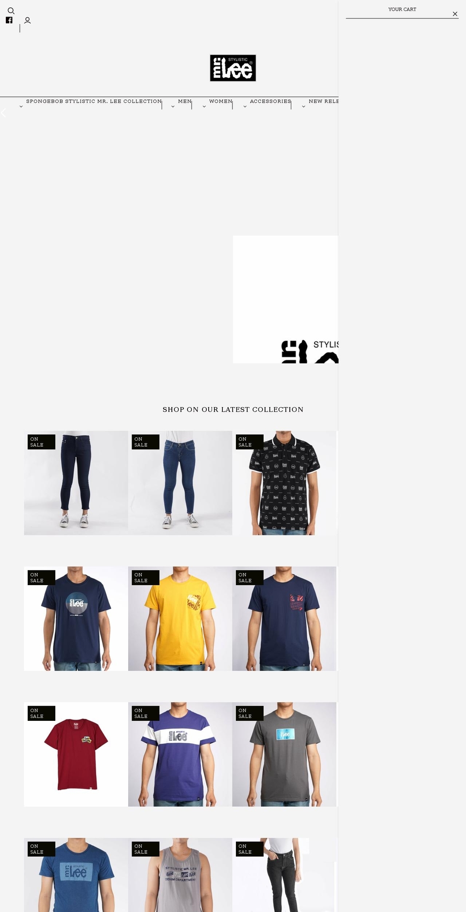 template Shopify theme site example stylisticmrlee.com