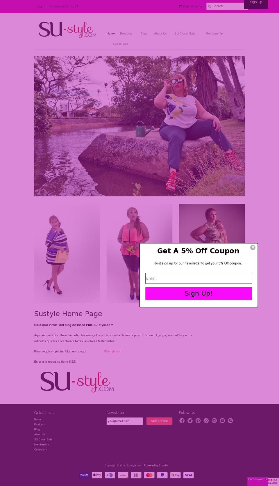 stylistsu.com shopify website screenshot