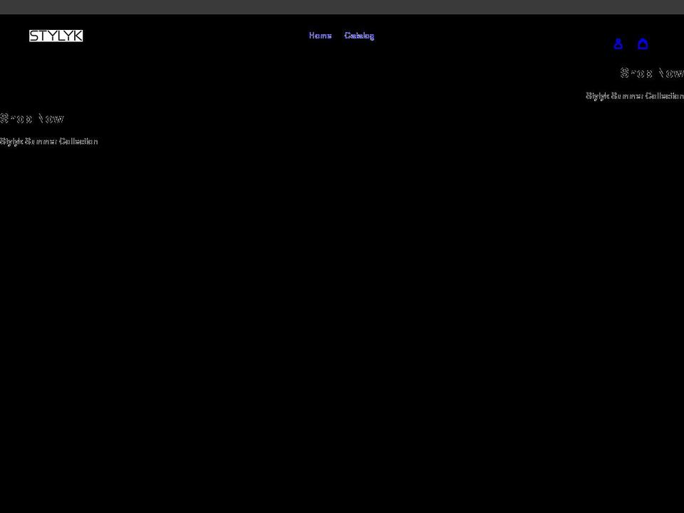 stylyk.com shopify website screenshot