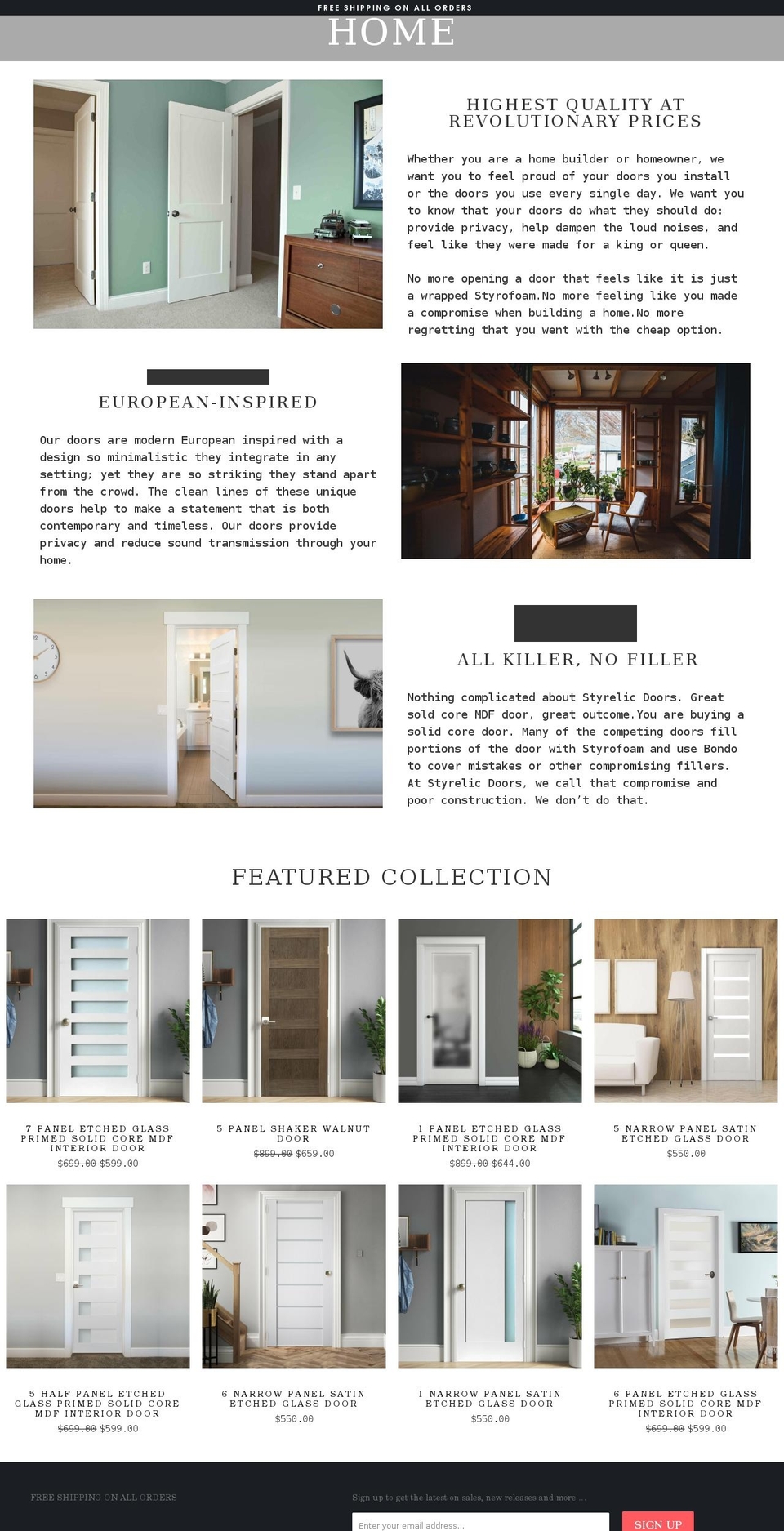 styrelic.com shopify website screenshot