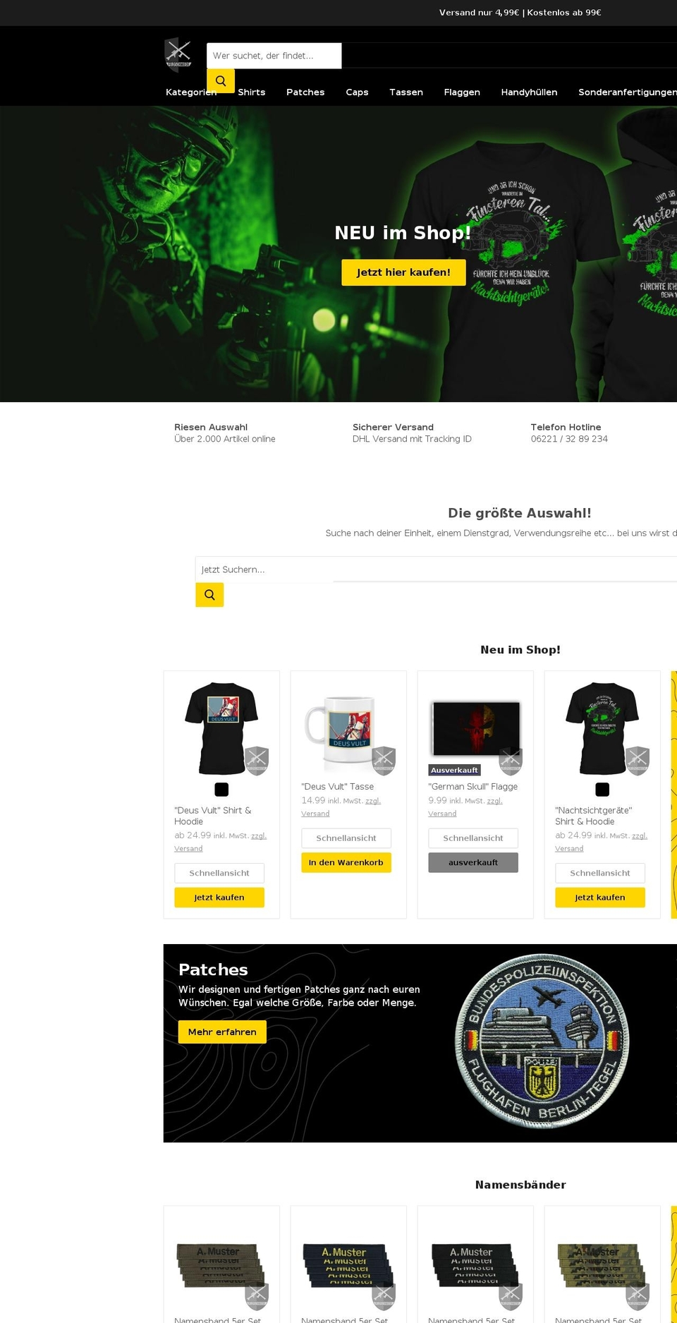 subkutan.myshopify.com — Shopify storefront screenshot