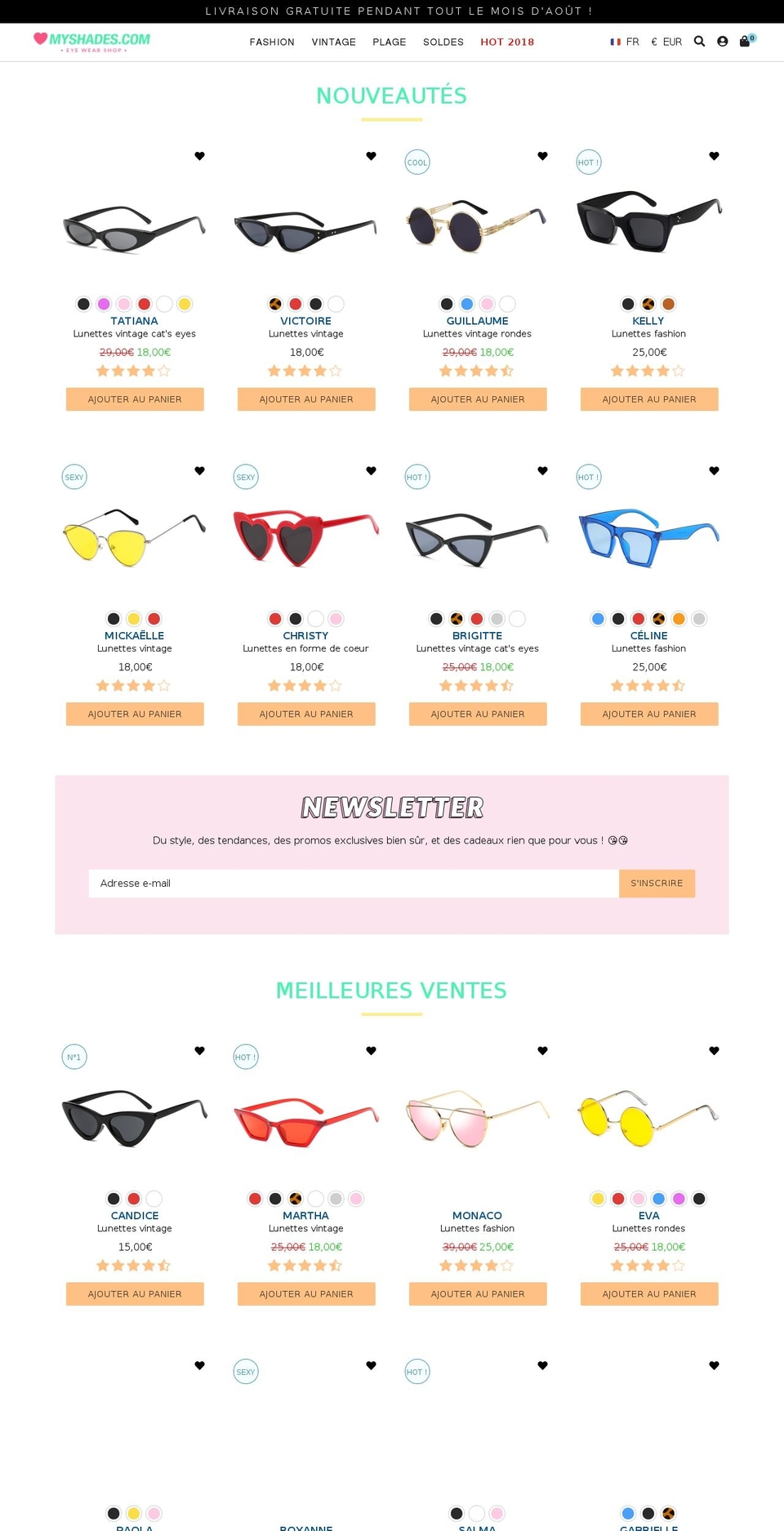 sublimeregard.com — Shopify storefront screenshot