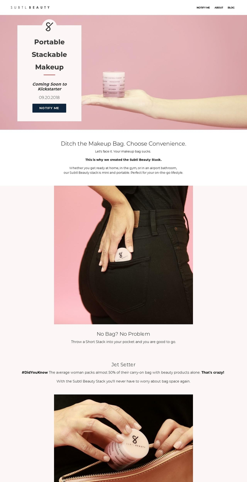 subtlbeauty.com shopify website screenshot