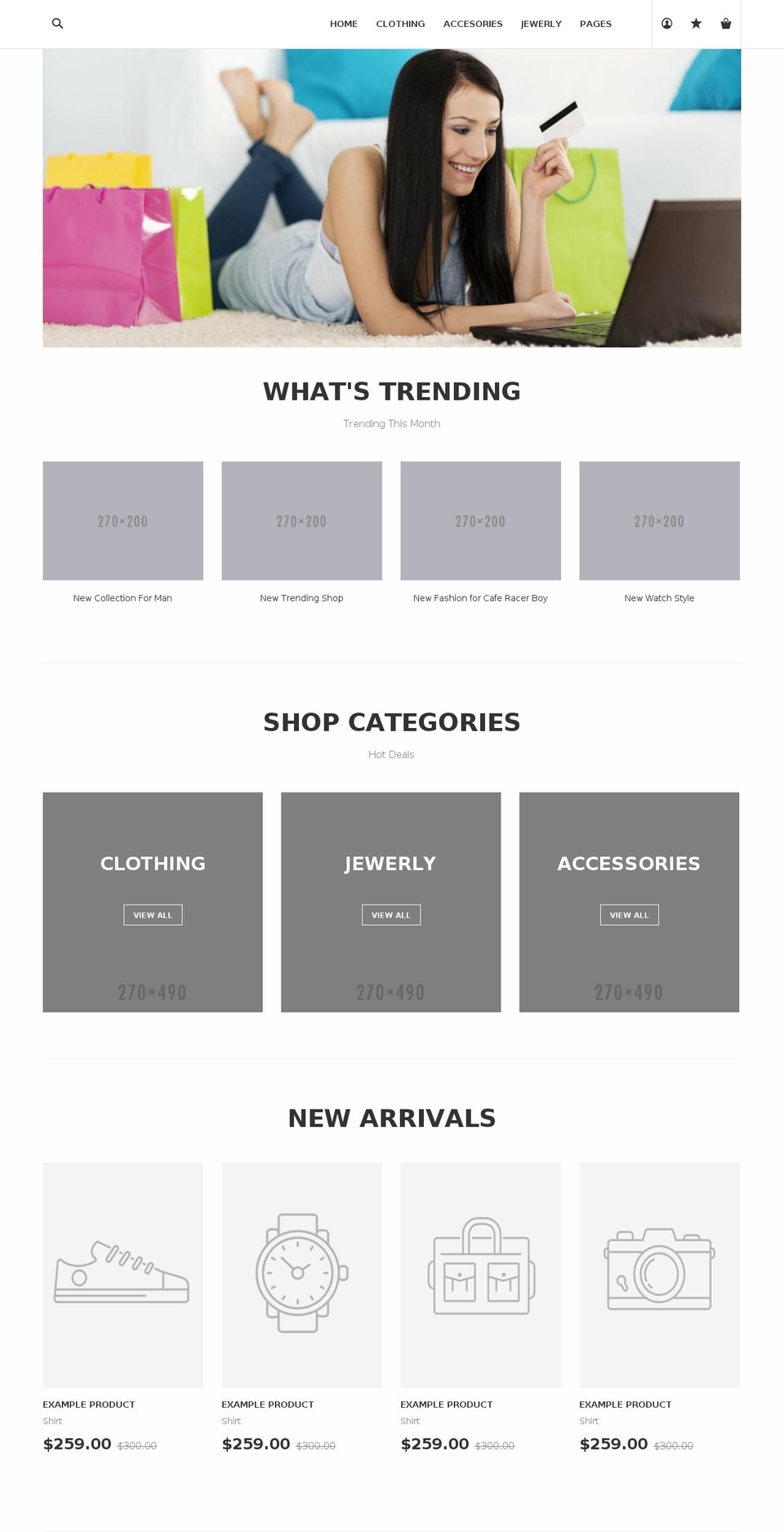 index3 Shopify theme site example subtletreasures.com