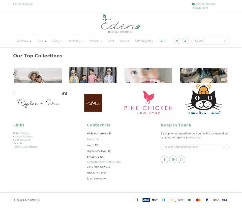 Eden? Shopify theme site example suburb.style