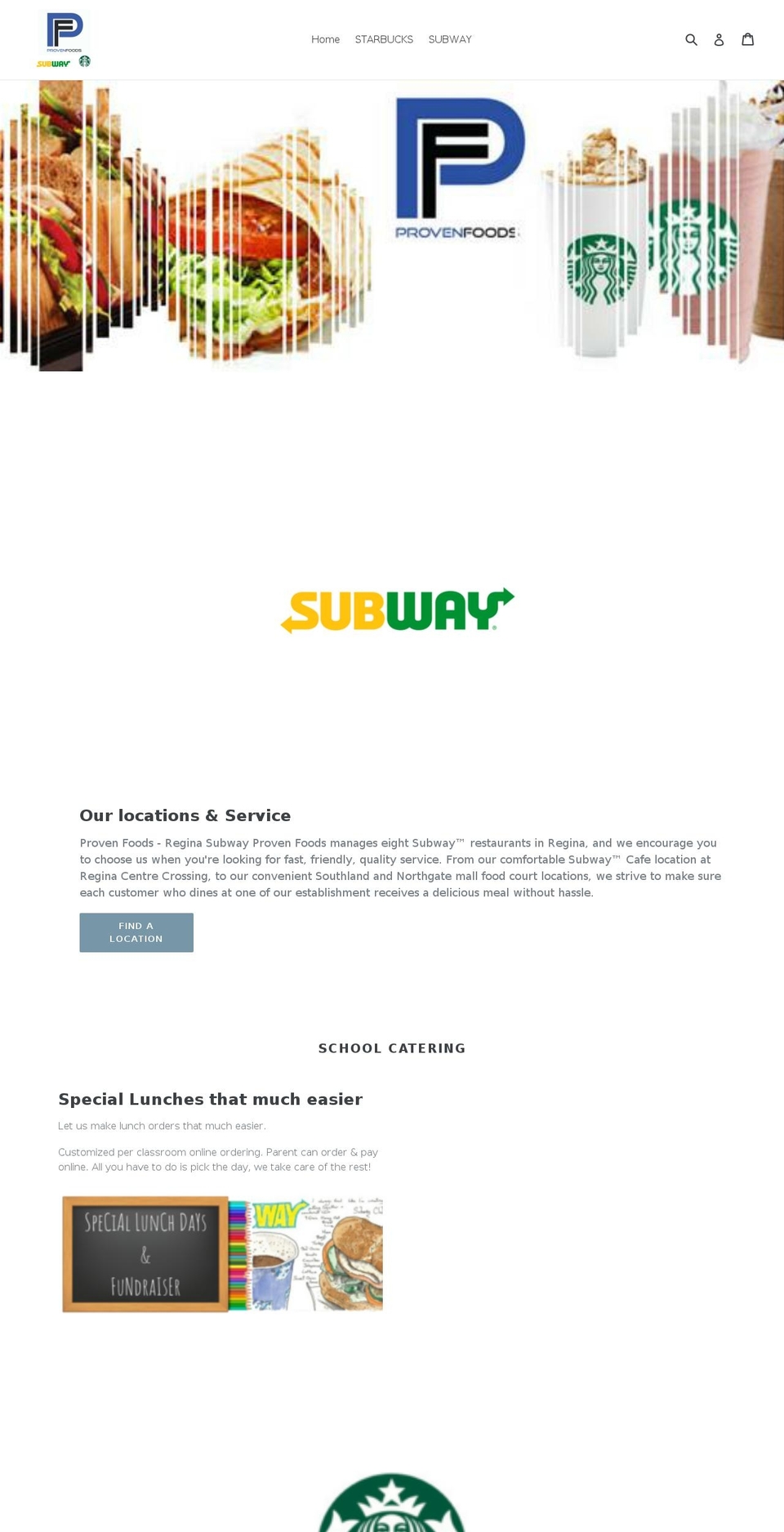 subway49901.com — Shopify storefront screenshot