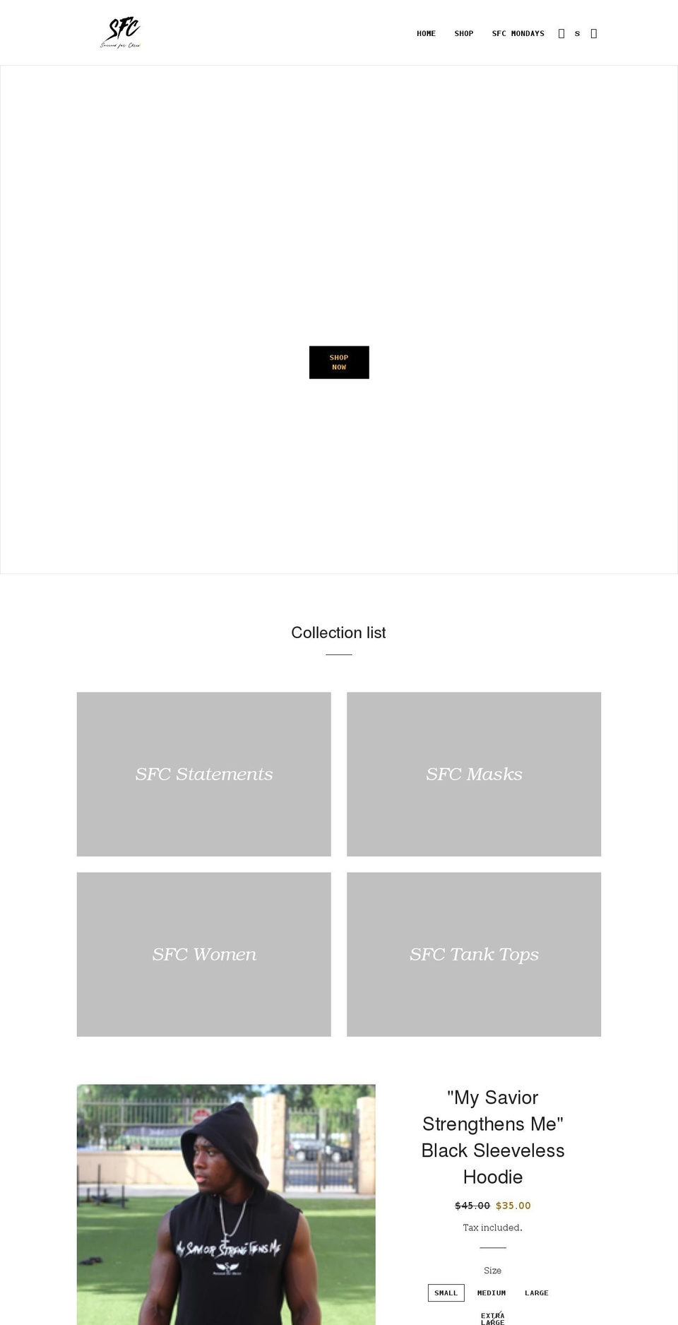 succeedforchrist.com shopify website screenshot