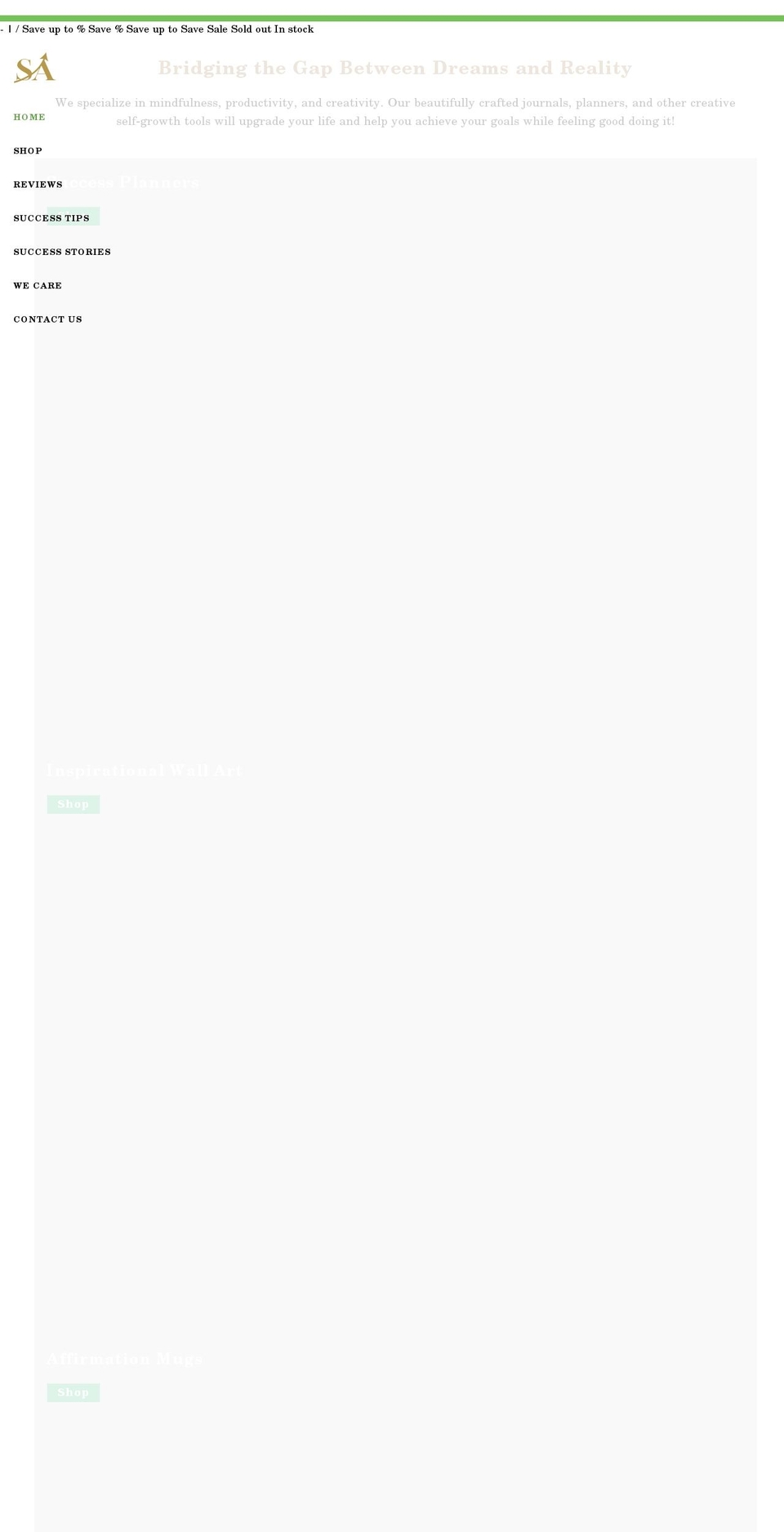 successaccelerationtools.com shopify website screenshot