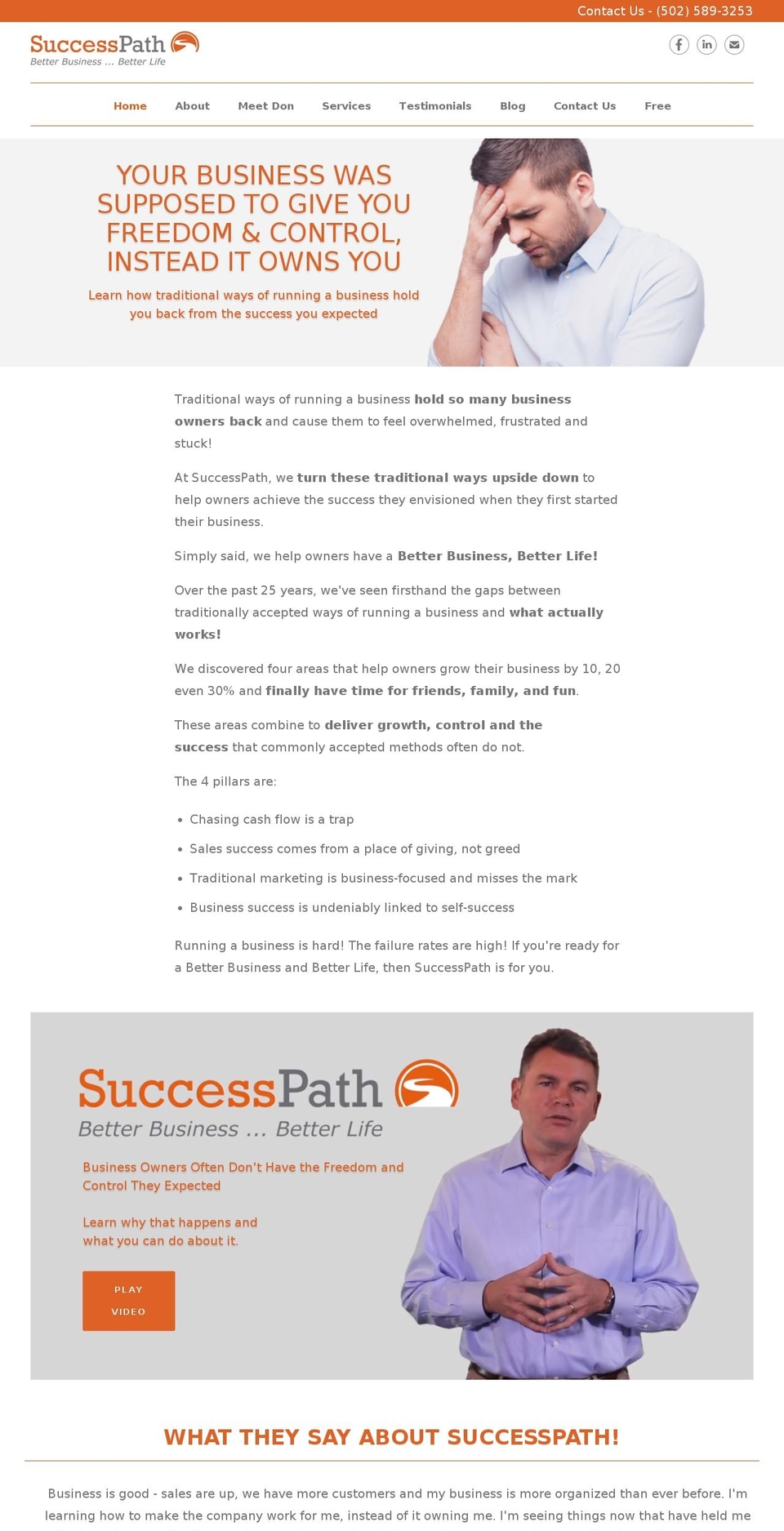 SuccessPath - Website Template Shopify theme site example successpath.biz