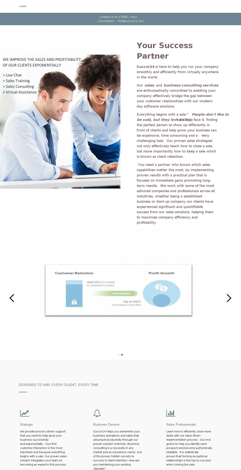 succor24.com shopify website screenshot