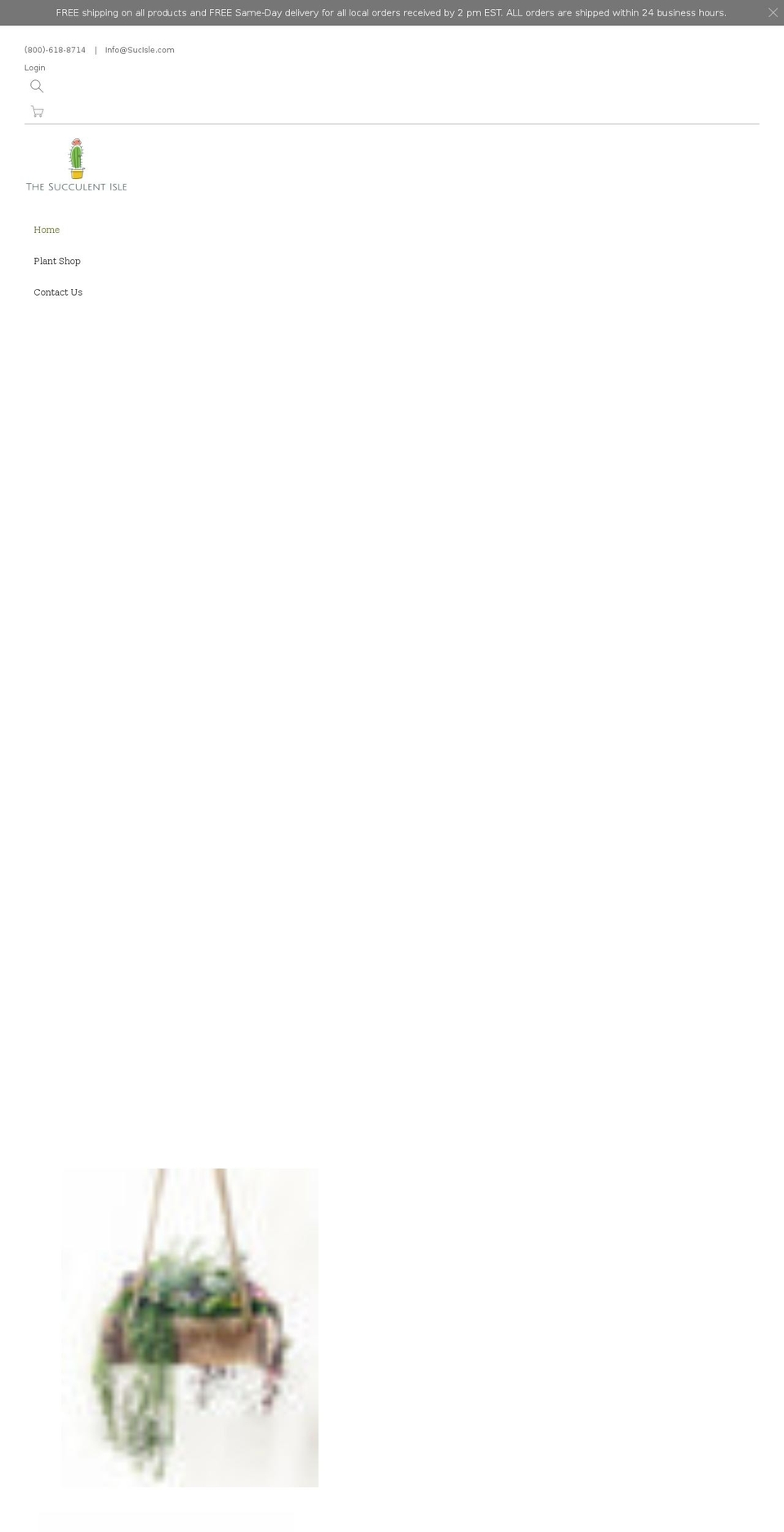 sucisle.com shopify website screenshot