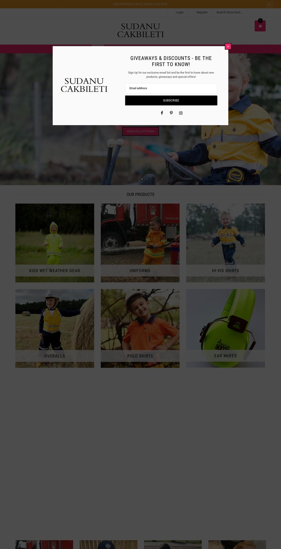 famiza-demo- Shopify theme site example sudanucakbileti.com