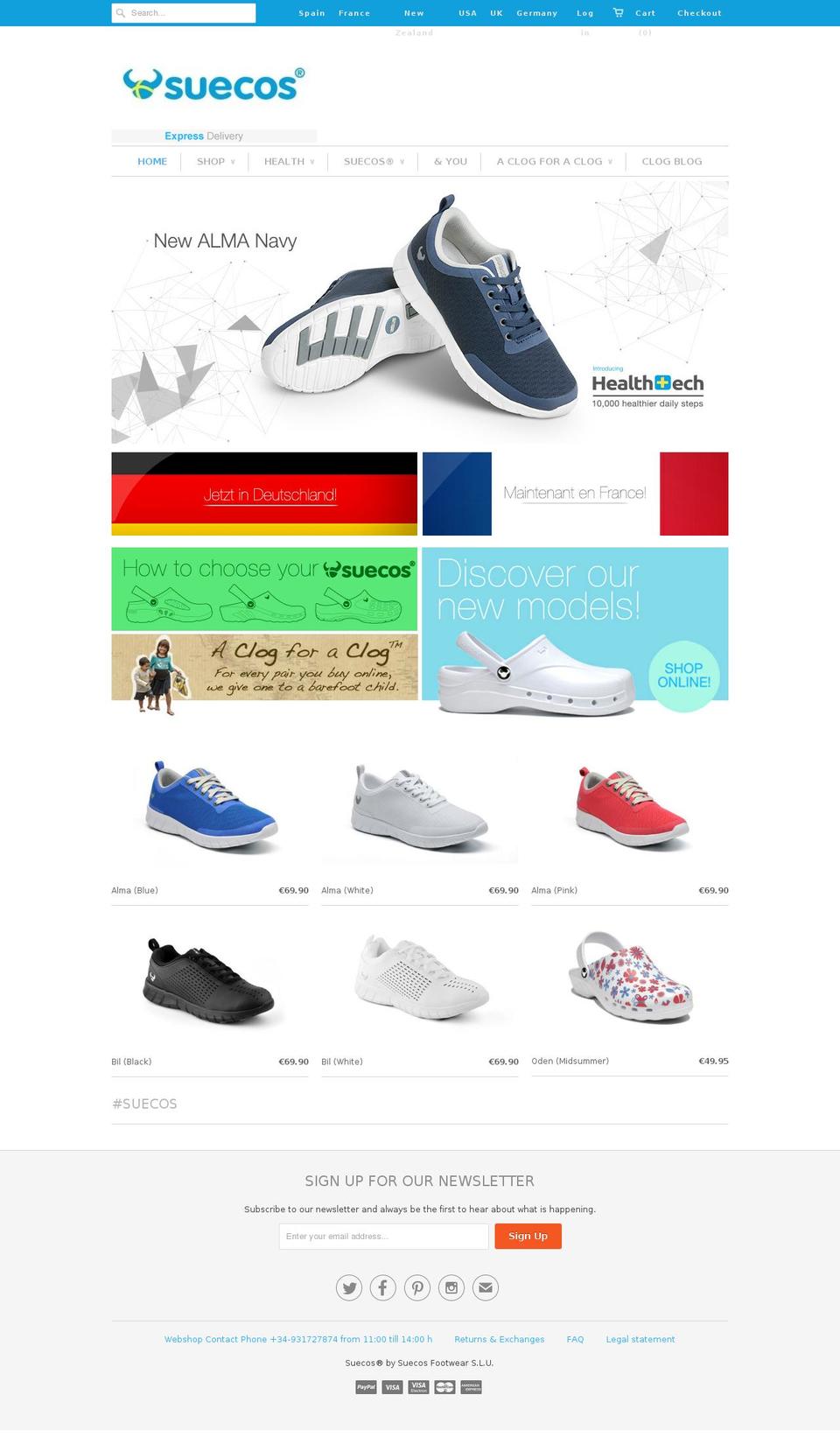 Suecos Theme May 2015 Shopify theme site example suecos.nl