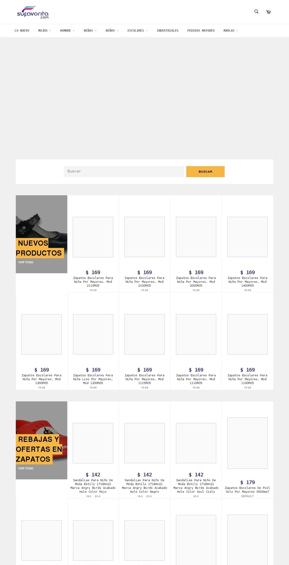 sufavorita.com shopify website screenshot