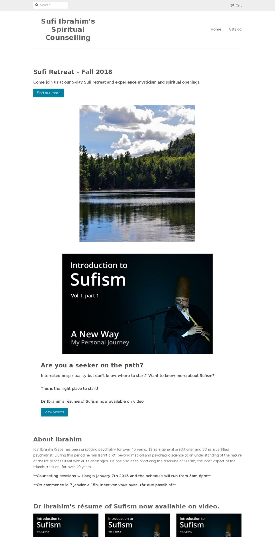 sufiibrahim.com — Shopify storefront screenshot