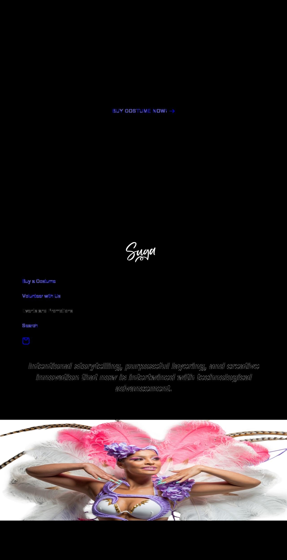 sugacayne.com shopify website screenshot