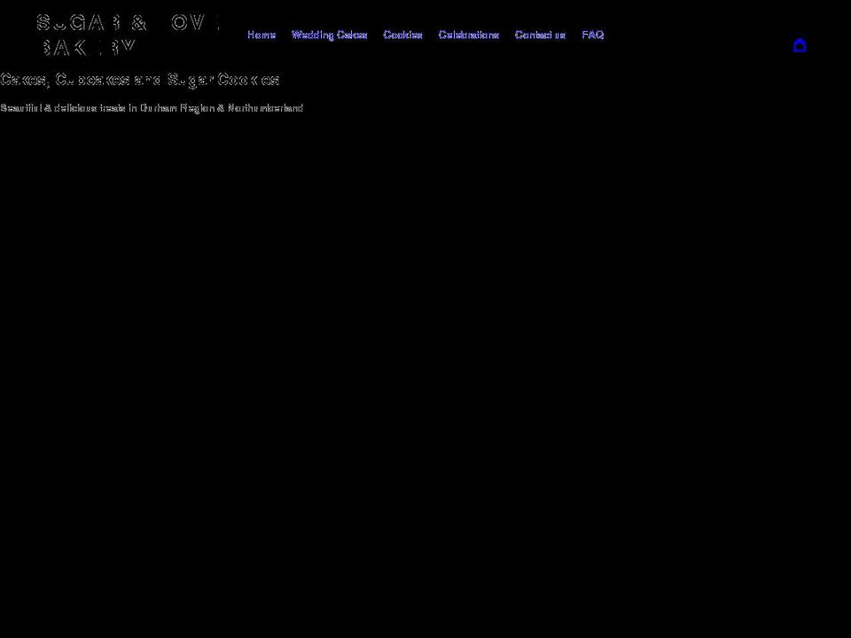 sugarandlovebakery.com shopify website screenshot