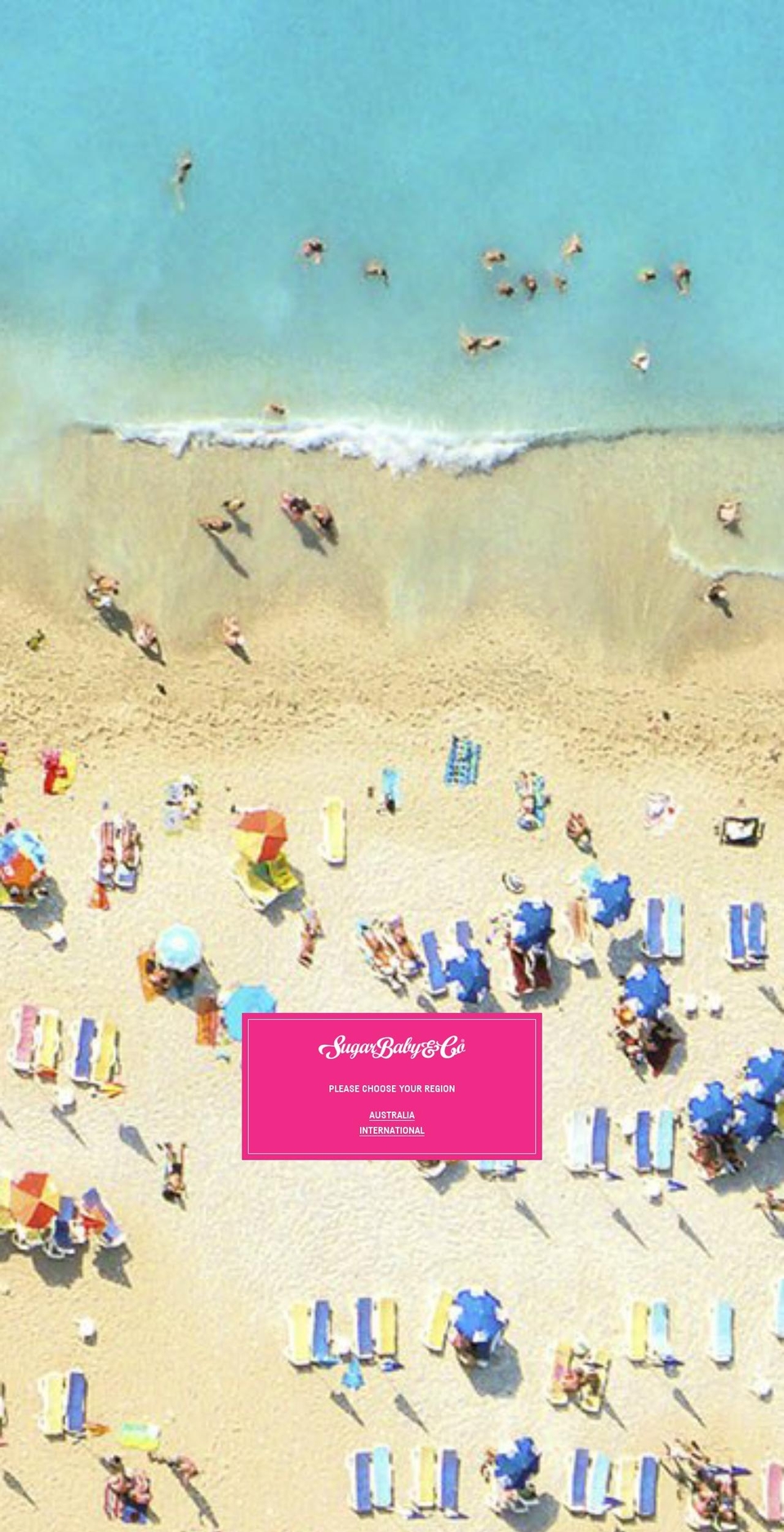 sugarbabyco.com — Shopify storefront screenshot