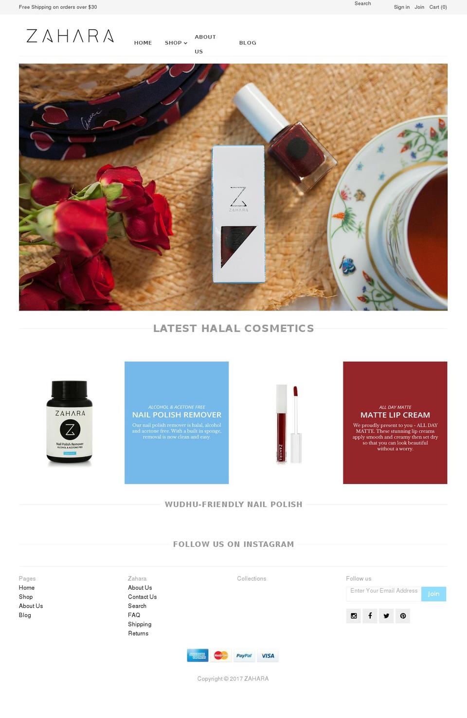 sugarbellecosmetics.com shopify website screenshot