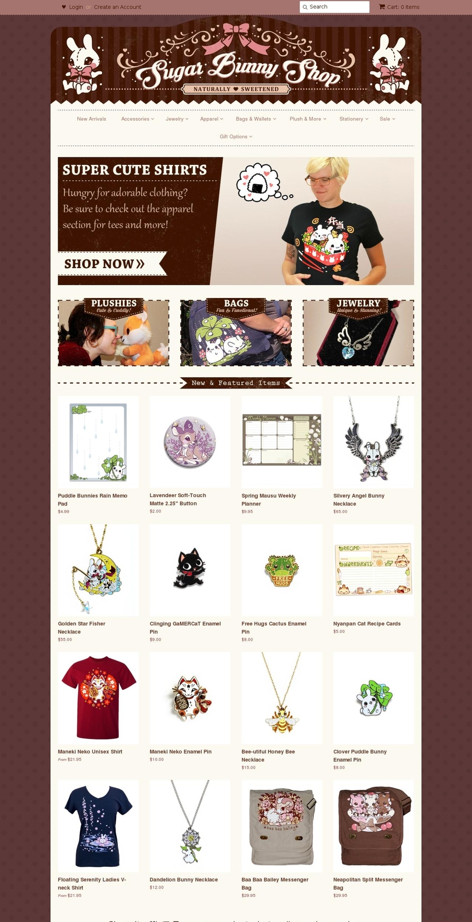 Be Yours Shopify theme site example sugarbunnyshop.com