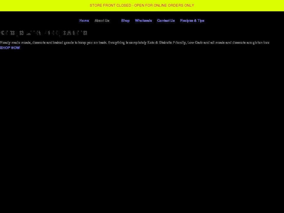 sugarfreeiq.com shopify website screenshot