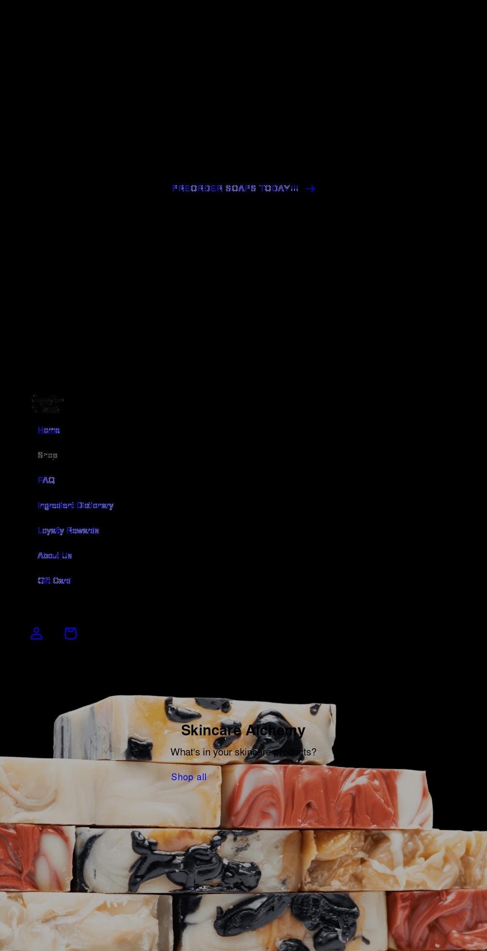 sugarraesshea.com shopify website screenshot