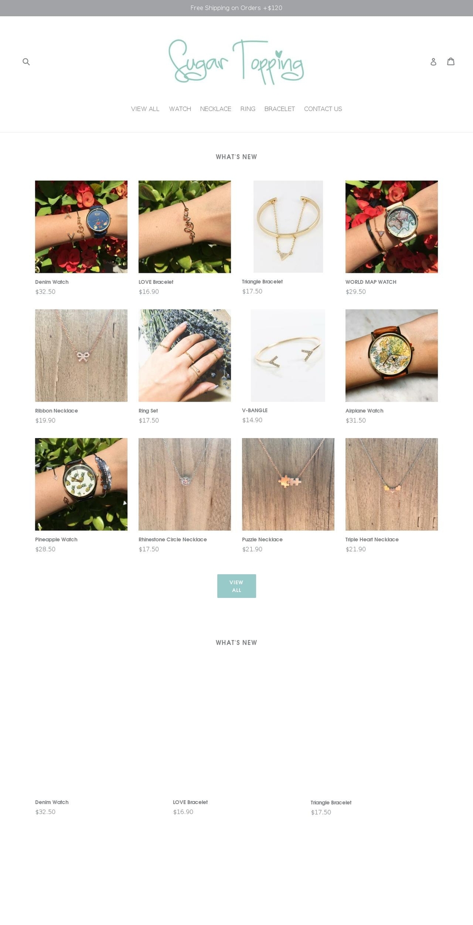 sugartopping.com — Shopify storefront screenshot