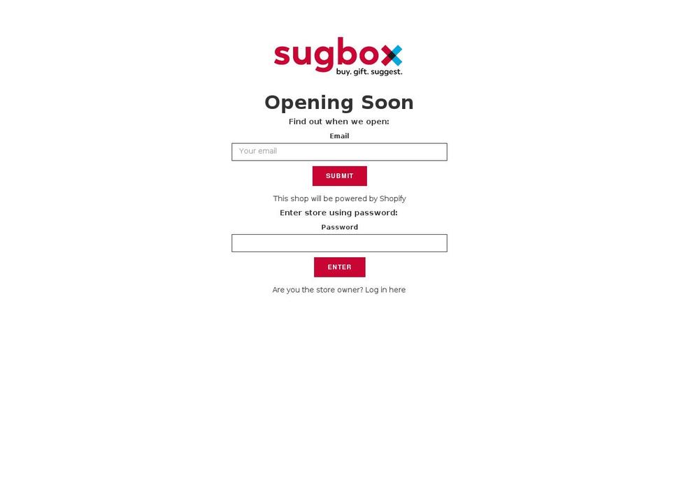 new-index-13 Shopify theme site example sugbox.com