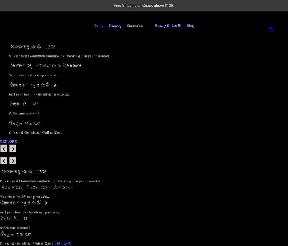 sugumarket.com shopify website screenshot