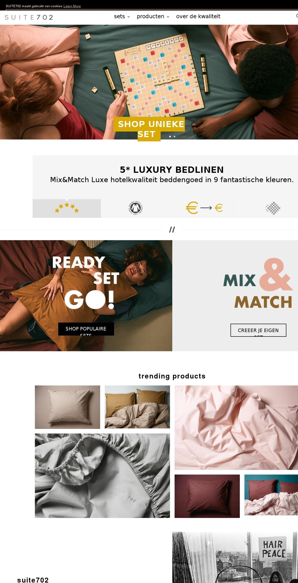 suite702.com — Shopify storefront screenshot